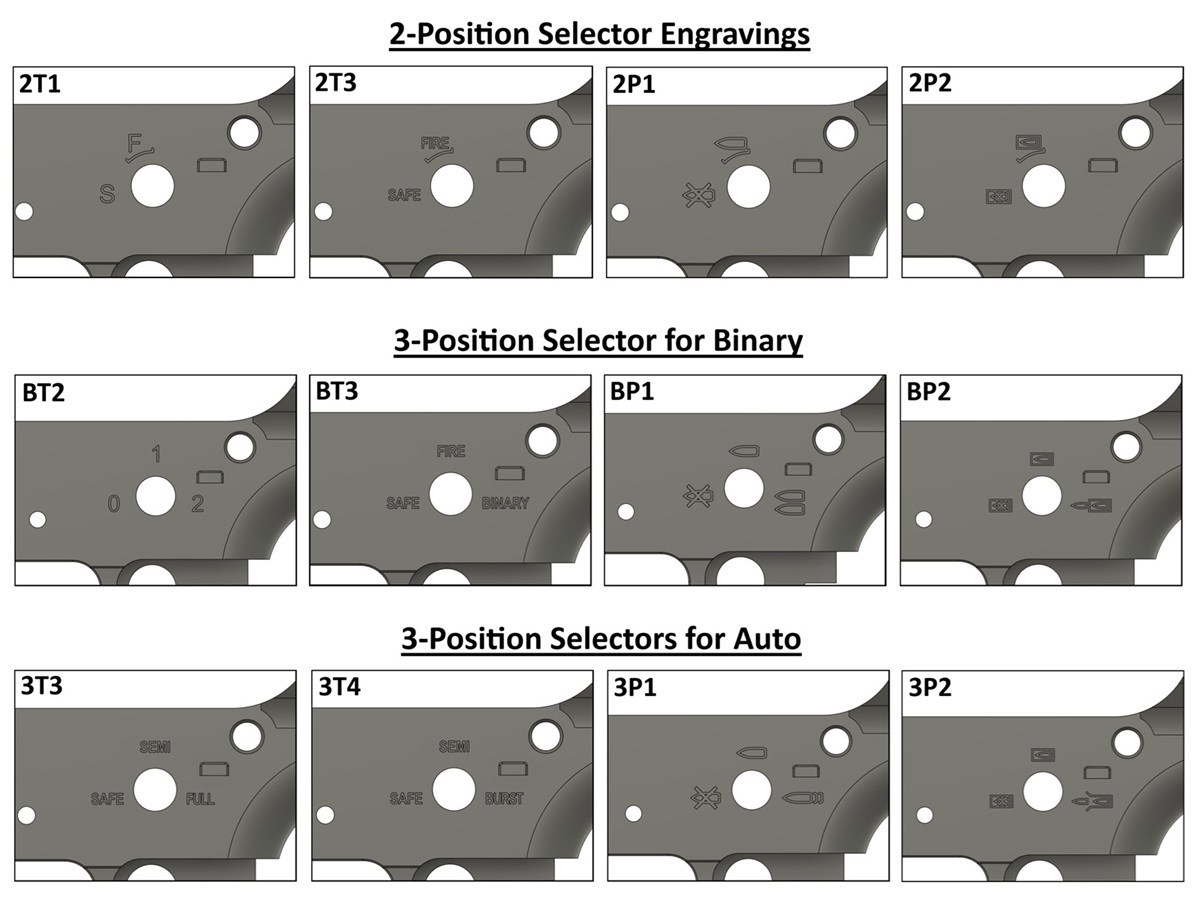 LightWeight AR10 Lower Receiver SR25 Type - Image 5