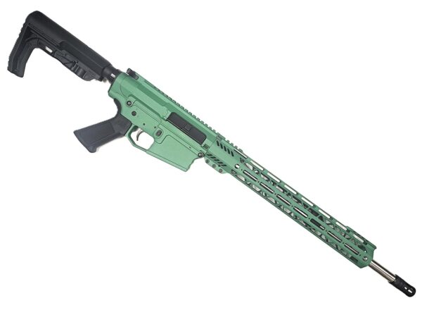 Billet .308 AR10 Rifle 18" Mid-Length Stainless - Image 4